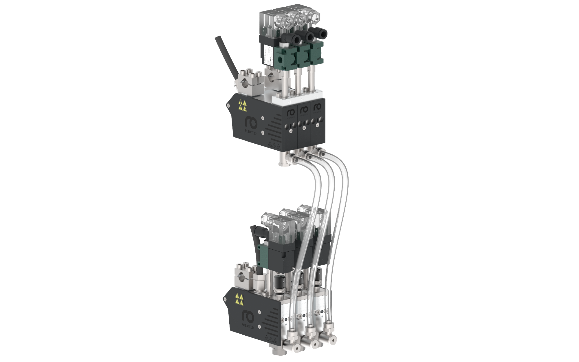 Aero version with multiple application nozzles