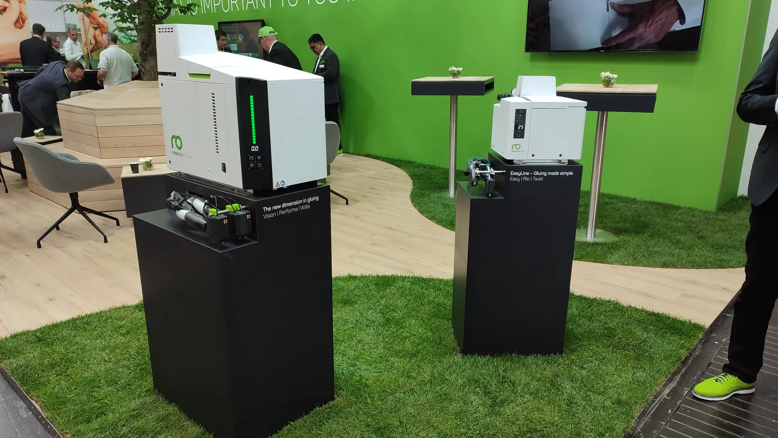 Expozice Robatechu a tavné jednotky Easy a Vision