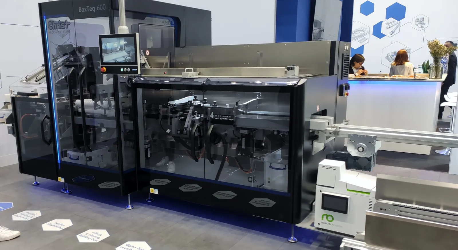 Technologie Robatech ve výrobním stroji Interpack 2023