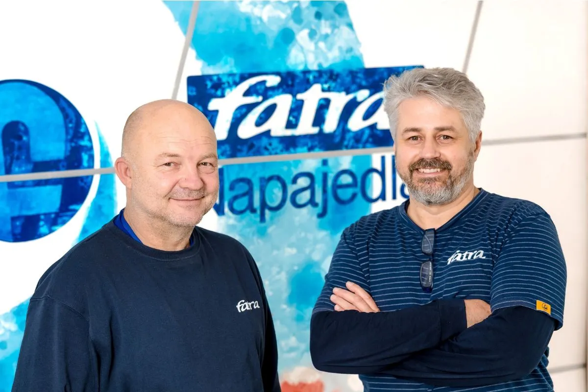 Marek Novák a Martin Čech ze společnosti Fatra