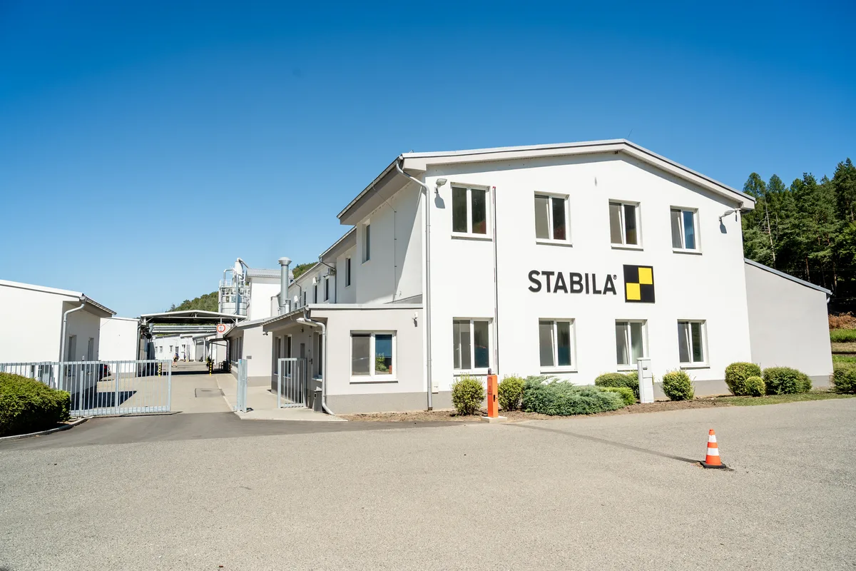 Werksgebäude von Stabila ČR in Haluzice