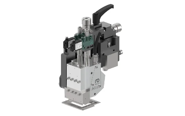 FK IT head with a support unit for coating individual sheets